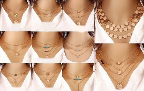 گردنبند برای یقه هفت