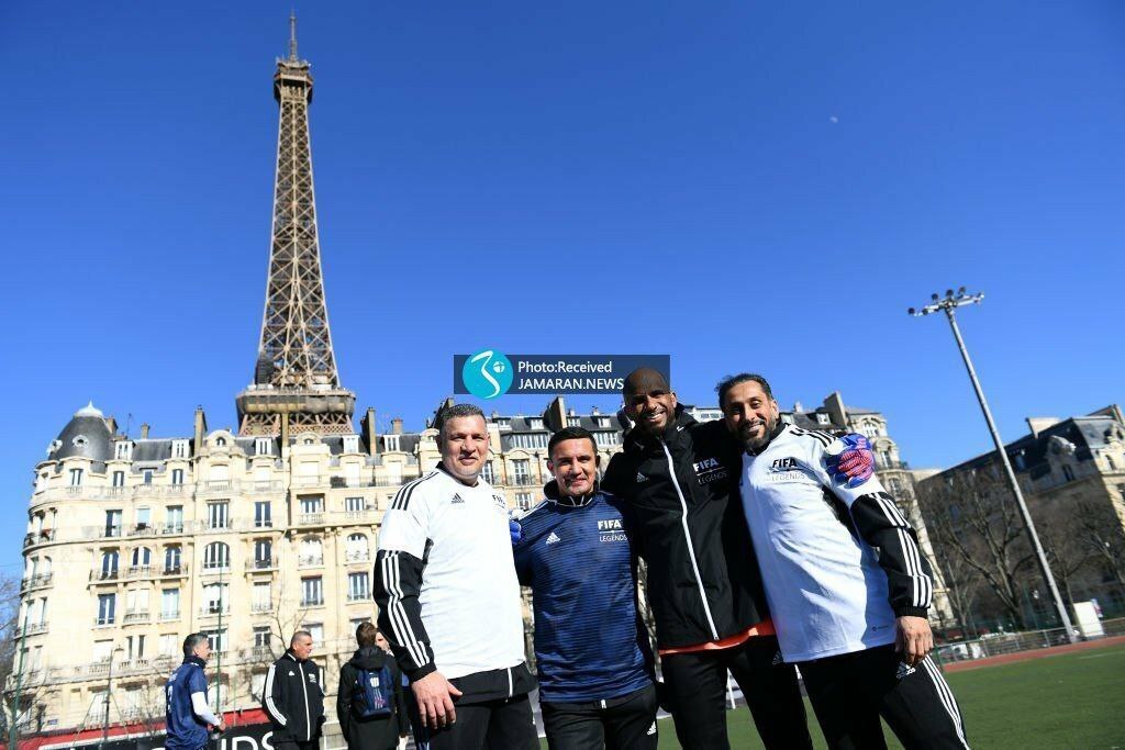 حضور متفاوت شهریار فوتبال ایران در مراسم the best + تصاویر