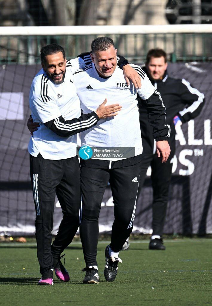 حضور متفاوت شهریار فوتبال ایران در مراسم the best + تصاویر