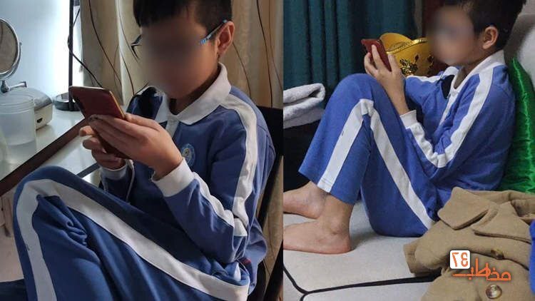 مجازات عجیب یک پدر برای اعتیاد پسرش به بازی موبایل!