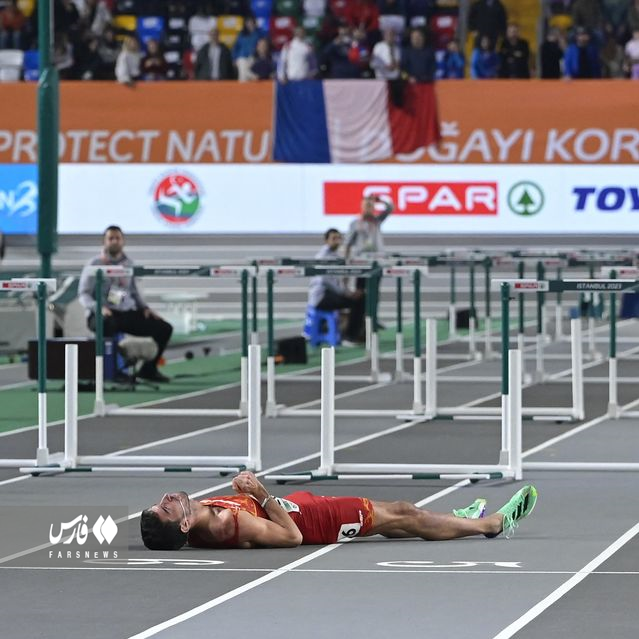 حادثه هولناک برای دونده ۲۲ ساله اسپانیایی + عکس