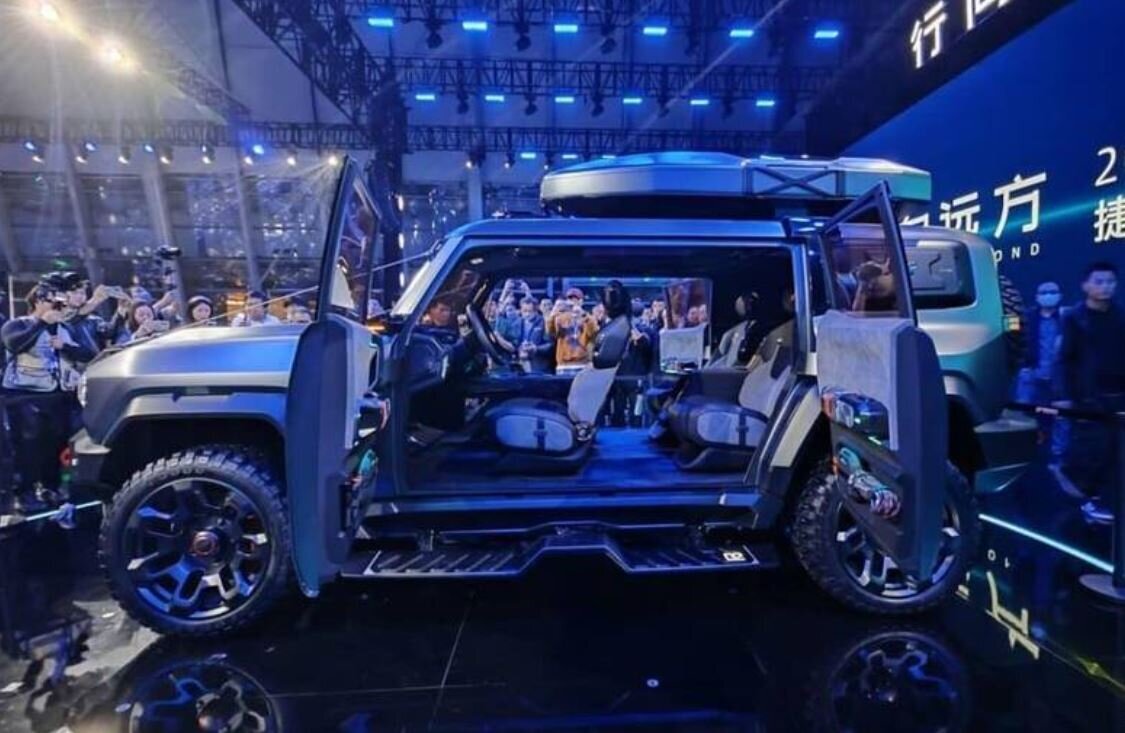 این غول چینی شاسی بلند هامر را به چالش می کشد!+ عکس