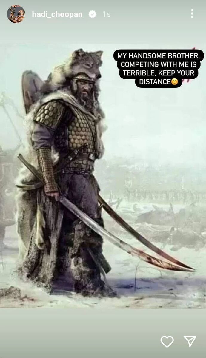 خط نشان جنجالی گرگ پارسی