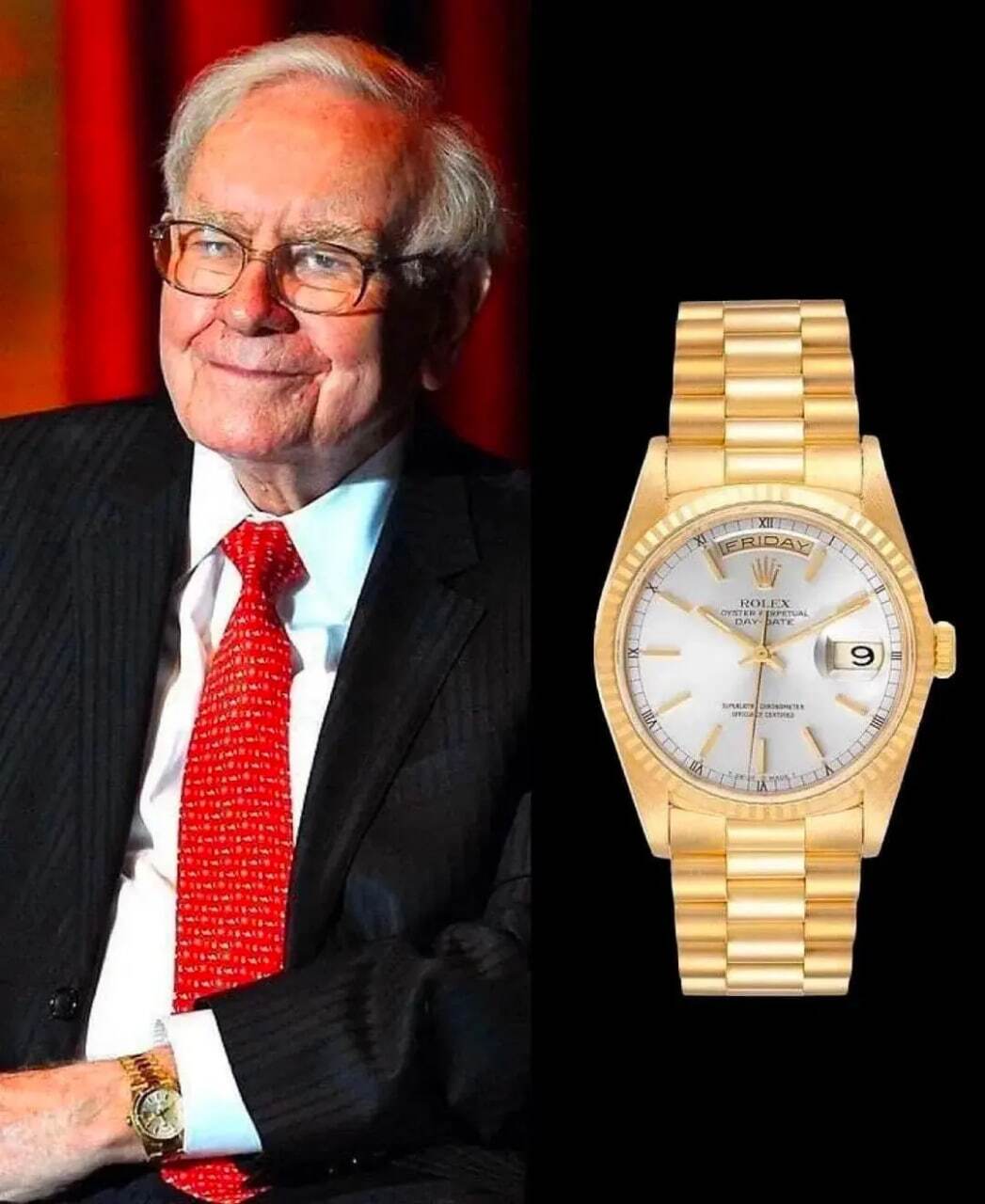 ساعت های لوکسی وارن بافت