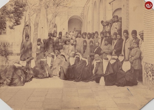 پوشش جالب زنان ایرانی در دوران قاجار + تصاویر